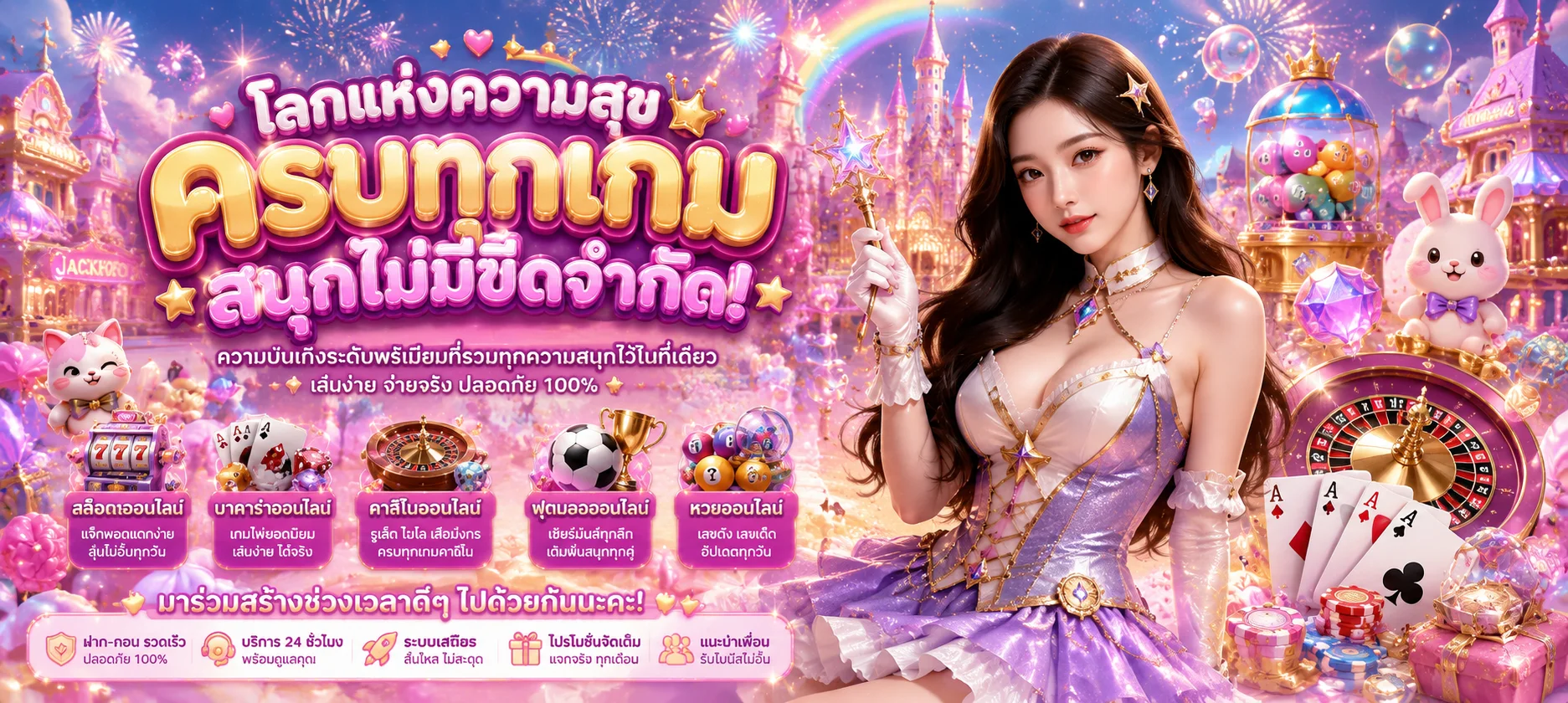 แบนเนอร์สล็อตออนไลน์ OPPA55 รวมค่ายเกมสล็อตชั้นนำ